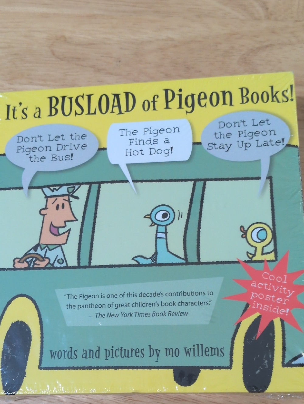 It's A Busload Of Pigeon Books Set